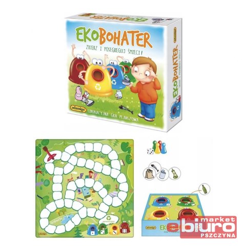GRA EDUKACYJNA PLANSZOWA EKOBOHATER ADAMIGO