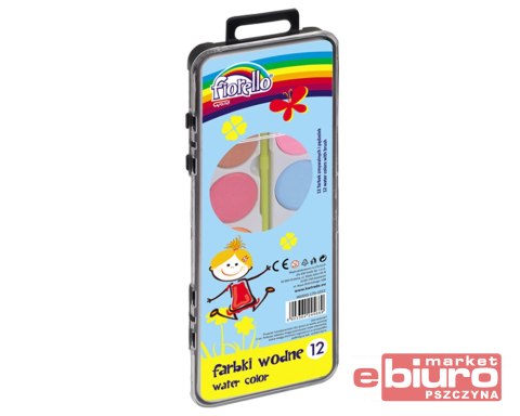 FARBY AKWARELOWE12 KOLORÓW PB2112 GRAND FIORELLO