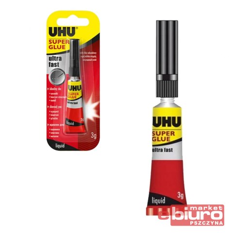 KLEJ SUPER GLUE JUMBO 12X3G UHU