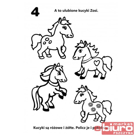 KOLOROWANKA LICZĘ I KOLORUJĘ ZABAWKI 1674 NIKO