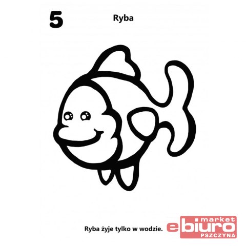 KOLOROWANKA LICZĘ I KOLORUJĘ ZWIERZĘTA 1759 NIKO