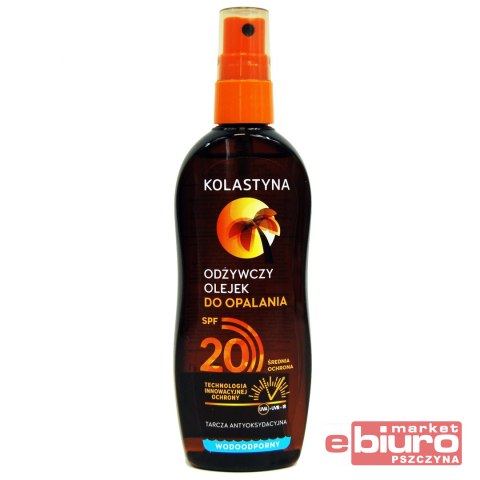 OLEJEK DO OPALANIA SPF20 150ML KOLASTYNA