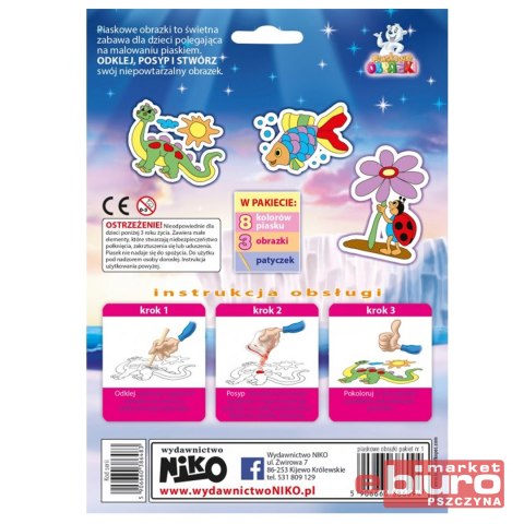 PIASKOWE OBRAZKI PAKIET 1 6094 NIKO