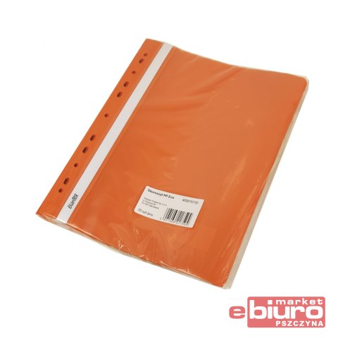 SKOROSZYT BANTEX EVO PERF A4 PP POMARAŃCZ