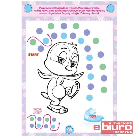 SŁODKIE KOLORKI. PINGWINKI 1407 NIKO