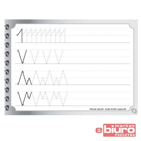 WESOŁE SZLACZKI -BUŹKI, KRESKI I ZYGZAKI 7265 NIKO