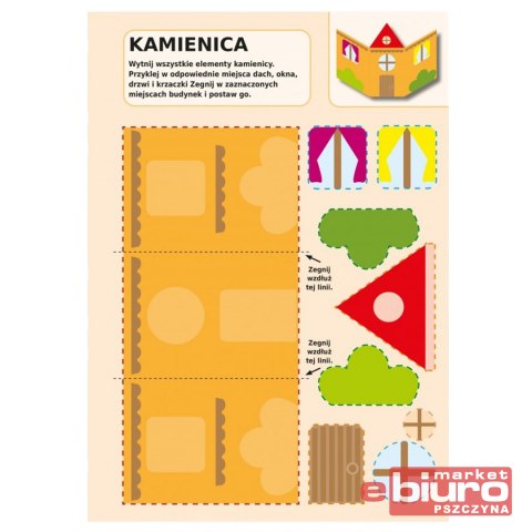 WESOŁE WYCINANKI. SMOK I JEGO PRZYJACIELE 5111