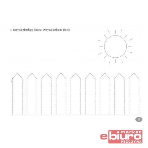 WZORKI DLA PRZEDSZK. RYSOWANIE PO ŚLADZIE 1612