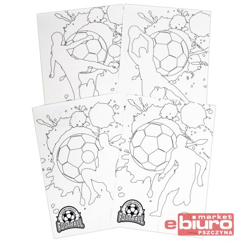 ZESTAW ARTYSTYCZNY 71 ELEMENTÓW PIŁKA 13