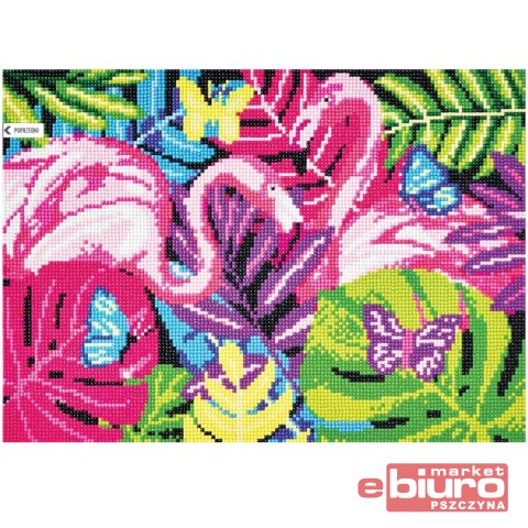 HAFT DIAMENT ZEST DO DIAMOND PAINTING TWIN FLAMING