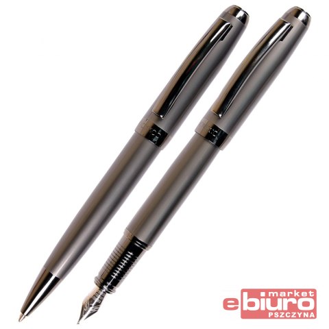 KOMPLET PIÓRO DŁUGOPIS SYMPHONY GRAFIT CRESCO