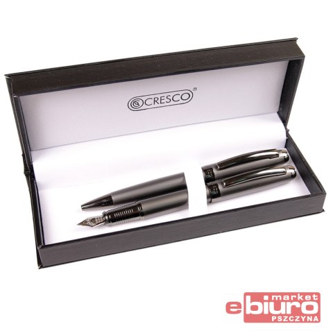 KOMPLET PIÓRO DŁUGOPIS SYMPHONY GRAFIT CRESCO