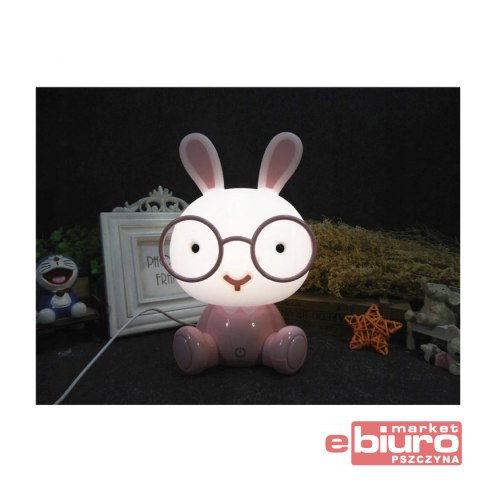 LAMPKA LED NOCNA NA USB KRÓLICZEK MD86124