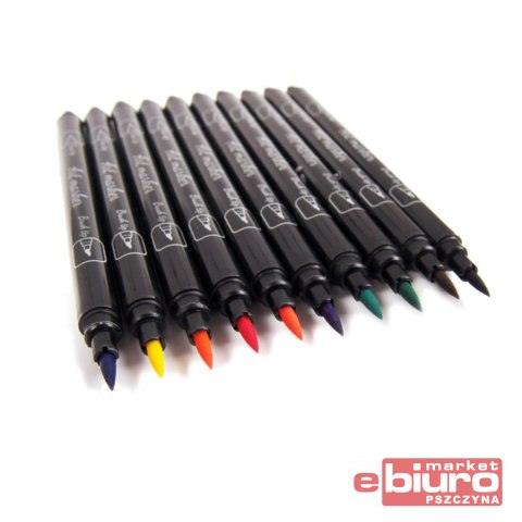 MARKER ARTYSTYCZNY DWUSTRONNY 10 KOLORÓW 212300