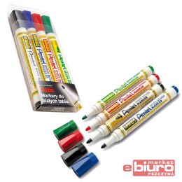 MARKER SUCHOŚCIERALNY MW85 4KOLORY PENTEL