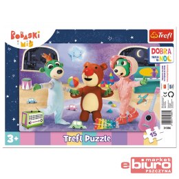 PUZZLE 15 RAMKOWE CZAS NA SEN TREFLIKI 31386 TREFL