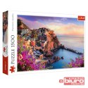 PUZZLE 1500 WIDOK NA MIASTECZKO MANAROLA TREFL