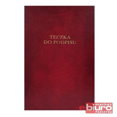 TECZKA DO PODPISU 8 KARTEK BORDO BARBARA