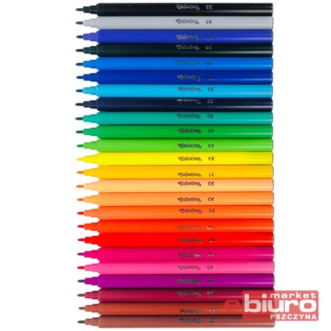 FLAMASTRY 24 KOLORY COLORINO