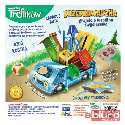GRA PRZEPROWADZKA Z RODZINĄ TREFLIKÓW 02071 TREFL