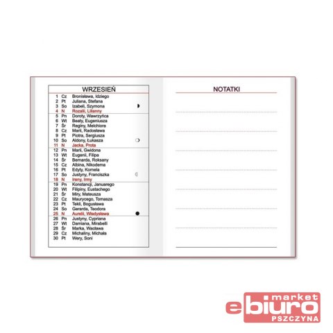 KALENDARZ MINI SAPT SK10