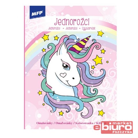 KOLOROWANKA A4 MFP JEDNOROŻCE 2 5301057