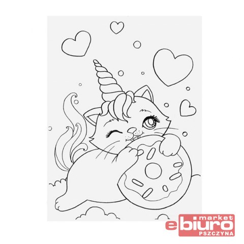 KOLOROWANKA A4 MFP KITTY CORN 5301056