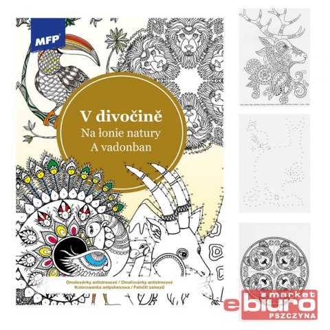 KOLOROWANKA ANTYSTRESOWA NA ŁONIE NATURY MFP