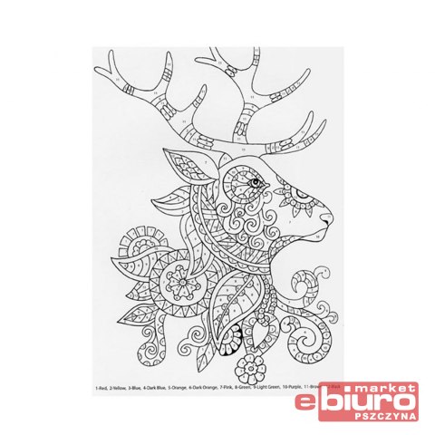 KOLOROWANKA ANTYSTRESOWA NA ŁONIE NATURY MFP