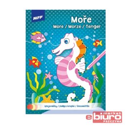 KOLOROWANKA POŁACZ KROPKI MORZE MFP