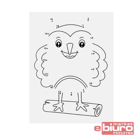 KOLOROWANKA POŁACZ KROPKI MORZE MFP