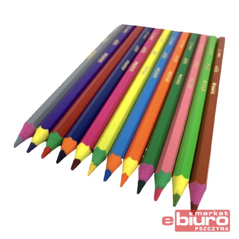 KREDKI OŁÓWKOWE EVOLUTION CIRCUS 12 KOL BIC KIDS