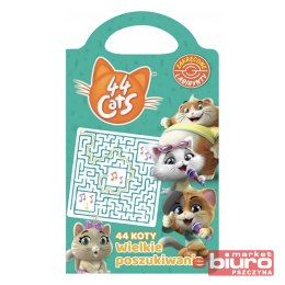 KSIĄŻECZKA KOLOROWANKA 44 KOTY LABIRYNTY 4686