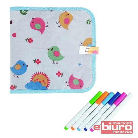 KSIĄŻECZKA PODRÓŻNA Z PISAKAMI 9995