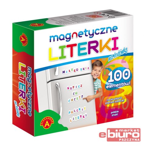 LITERKI MAGNETYCZNE NA LODÓWKĘ ALEXANDER