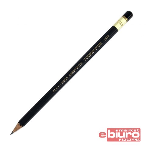 OŁÓWEK GRAFITOWY 8B-2H 1912 TOISON D'OR 12 SZT.