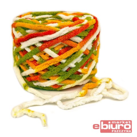 OZDOBA DEK. MULINA GIGA 170G 5MM ZIELONY MIX