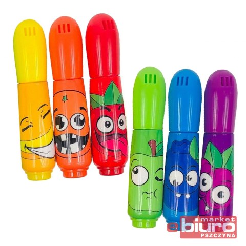 PISAKI ZAPACHOWE 6 KOLORÓW KIDEA