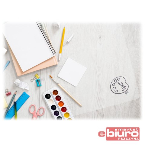 PODKŁADKA SZKOLNA DO PRAC A3 PRZEZROCZYSTA