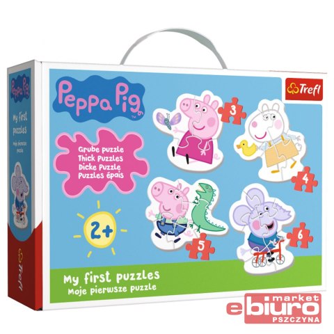 PUZZLE BABY CLASSIC UROCZA ŚWINKA PEPPA 36086 TREF