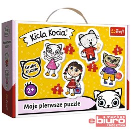 PUZZLE BABY CLASSIC WESOŁA KICI KOCIA 36088 TREFL