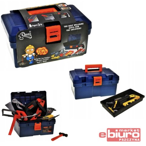 SKRZYNKA Z NARZĘDZIAMI KUFEREK 32 ELEMENTY 7573