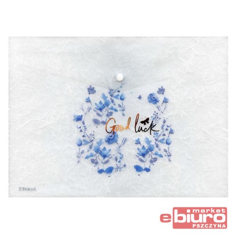 TECZKA NA ZATRZASK M A4 PP DRUK LUX MIX4 NIEB KWIA