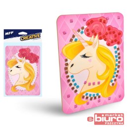 ZESTAW KREATYWNY MOZAIKA BROKAT JEDNOROŻEC MFP