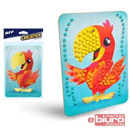ZESTAW KREATYWNY MOZAIKA KLASYCZNY PAPUGA MFP
