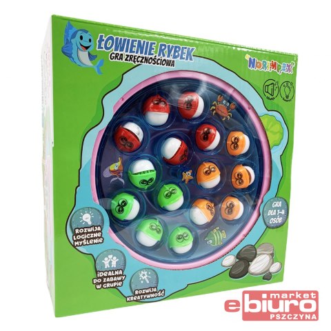 GRA ZRĘCZNOŚCIOWA ŁOWIENIE RYBEK 4 WĘDKI NORIMPEX