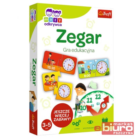 GRA ZEGAR MAŁY ODKRYWCA 01948 TREFL
