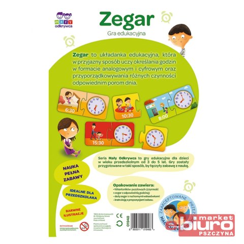 GRA ZEGAR MAŁY ODKRYWCA 01948 TREFL