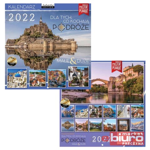 KALENDARZ CLASSIC Q PODRÓŻE PASSION CARDS