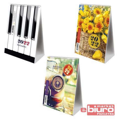 KALENDARZ ZE SPIRALKĄ PIONOWY B6 T-103-1 MICHALCZY